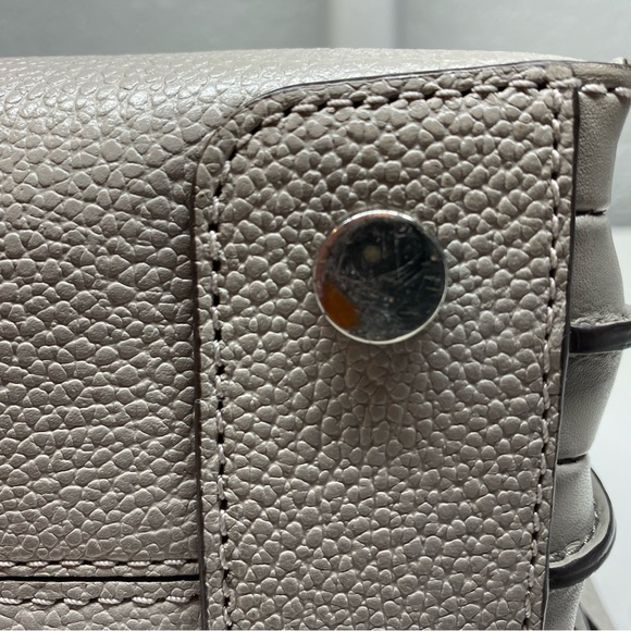 Michael Kors Mercer Medium Pebbled Leather Crossbody Bag - Picture 8 of 11